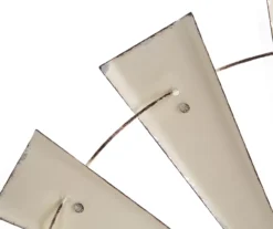 Beige Half Windmill Wheel Wall Decor -Garden Oasis 810528190 5