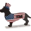 "Welcome" 2-Sided Patriotic Dachshund Decor -Garden Oasis 810529864 1