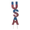 "USA" Letters 3-Piece Yard Stake Set -Garden Oasis 810529879 1