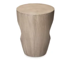 18" Round Concrete Look Garden Table -Garden Oasis 810531030 4