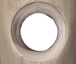 18" Round Concrete Look Garden Table -Garden Oasis 810531030 5