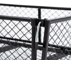 4 Cu. Ft. Black 4-Wheel Steel Mesh Utility Garden Cart -Garden Oasis 810537282 5