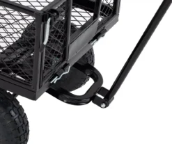 4 Cu. Ft. Black 4-Wheel Steel Mesh Utility Garden Cart -Garden Oasis 810537282 8