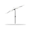 9' Simply White Tilt Market Patio Umbrella