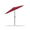 9' Hibiscus Red Tilt Market Patio Umbrella -Garden Oasis 810540696