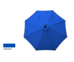 9' Tahoe Blue Tilt Market Patio Umbrella -Garden Oasis 810540700 2