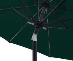 9' Evergreen Tilt Market Patio Umbrella -Garden Oasis 810540701 3