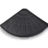 Black Fan-Shape Offset Umbrella Sector Base