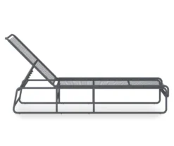 Nyla Charcoal Adjustable Wicker Chaise Patio Lounge -Garden Oasis 810541218 5