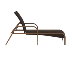 COSCO Villa Park Brown Wicker SmartWick Chaise Patio Lounge -Garden Oasis 810541490 5