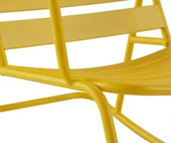 Roberta Yellow Patio Rocking Chair -Garden Oasis 810541496 5