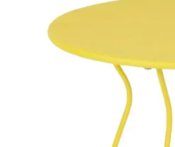 Heidi Yellow 3-Piece Bistro Patio Furniture Set -Garden Oasis 810541503 5