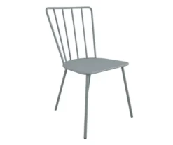 Heidi Light Gray 3-Piece Bistro Patio Furniture Set -Garden Oasis 810541505 7