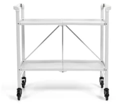 Cosco Outdoor Living Wheeled 2-Shelf Serving Cart -Garden Oasis 810541511 6 1