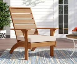 Sea Grove Brown Cushioned Patio Chair -Garden Oasis 810541596 A0 9