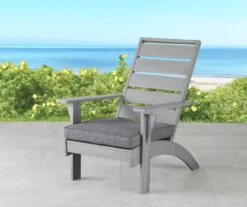 Sea Grove Gray Cushioned Patio Chair -Garden Oasis 810541597 10