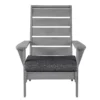 Sea Grove Gray Cushioned Patio Chair -Garden Oasis 810541597 12