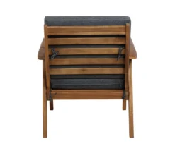 Acacia 4-Piece Cushioned Patio Chat Set -Garden Oasis 810541692 5