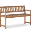 Flint Acorn Wood Patio Bench -Garden Oasis 810541695 2