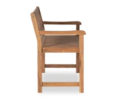 Flint Acorn Wood Patio Bench -Garden Oasis 810541695 4