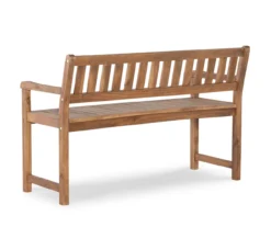 Flint Acorn Wood Patio Bench -Garden Oasis 810541695 5