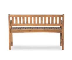 Flint Acorn Wood Patio Bench -Garden Oasis 810541695 6