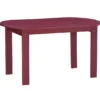 Flint Red Wood Patio Adirondack Coffee Table -Garden Oasis 810541710 1