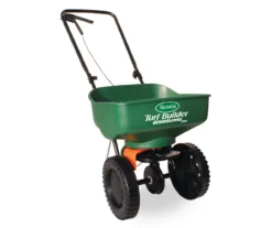 Turf Builder EdgeGuard Mini Broadcast Spreader