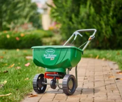 Turf Builder EdgeGuard DLX Broadcast Spreader -Garden Oasis 810543503 7