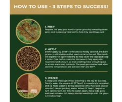 Turf Builder Thick'r Lawn & EZ Seed Patch & Repair Sun & Shade Bundle -Garden Oasis 810543512 7