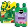 LiquaFeed 4-Piece All Purpose Plant Food Advance Starter Kit & Bloom Booster Flower Food Bundle -Garden Oasis 810543527