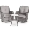 Real Living Rockbridge 3-Piece Cushioned Patio Glider & Side Table Set -Garden Oasis 810544190