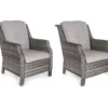 Real Living Rockbridge All-Weather Wicker Cushioned Patio Chairs, 2-Pack -Garden Oasis 810544461