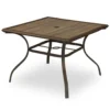Marinda Wood Look Patio Dining Table -Garden Oasis 810544824