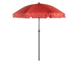 Real Living 7.5' Round Tilt Cafe Patio Umbrella -Garden Oasis 810546168 810588777