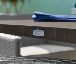 Asheville Wood Look Patio Dining Table -Garden Oasis 810547585 9