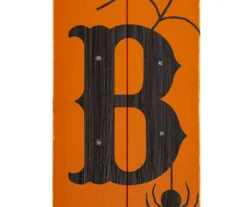 "Boo" Slat LED Vertical Sign -Garden Oasis 810547776 6