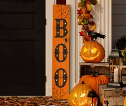 "Boo" Slat LED Vertical Sign -Garden Oasis 810547776 9