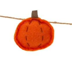 6' Fall Gnomes & Pumpkins Garland -Garden Oasis 810547815 4