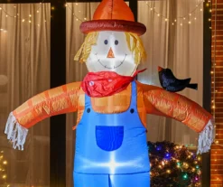 8.85 LED Inflatable Scarcrow -Garden Oasis 810547841 3