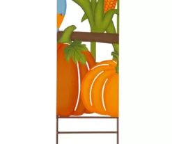 "Welcome" Scarecrow & Corn 5-Piece Yard Stake Set -Garden Oasis 810547848 8