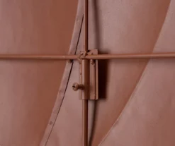 36" Oversize Orange Metal Pumpkin Yard Stake -Garden Oasis 810547849 7