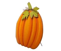 36" Oversize Orange Metal Pumpkin Yard Stake -Garden Oasis 810547849 A0 7