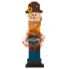"Welcome" Light-Up Wreath Scarecrow Decor -Garden Oasis 810547856 1