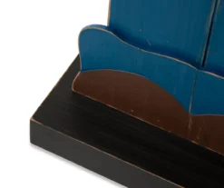 "Welcome" Light-Up Wreath Scarecrow Decor -Garden Oasis 810547856 8