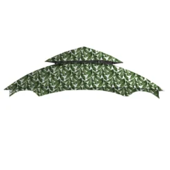 Heritage Gazebo Palm Leaves Replacement Canopy -Garden Oasis 810549192 11