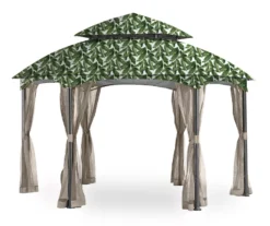 Heritage Gazebo Palm Leaves Replacement Canopy -Garden Oasis 810549192 8