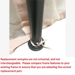 Manhattan Gazebo Replacement Canopy -Garden Oasis 810549195 51