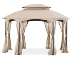 Manhattan Gazebo Replacement Canopy -Garden Oasis 810549195 7