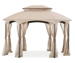 Manhattan Gazebo Replacement Riplock Canopy -Garden Oasis 810549196 7